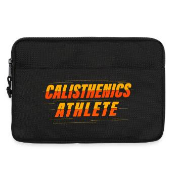 Calisthenics Athlete Motif - Laptop bag 13" - black - Front