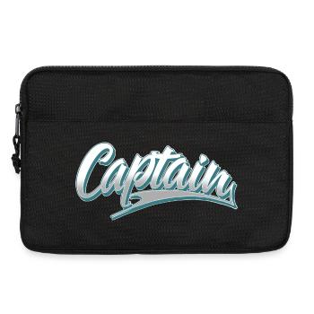 Capitaine Bateau à moteur Voilier Marin - Sacoche pour ordinateur portable 13 pouces - noir - Devant