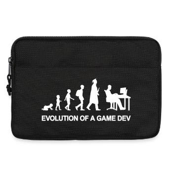 Évolution des développeurs de jeux - Sacoche pour ordinateur portable 13 pouces - noir - Devant