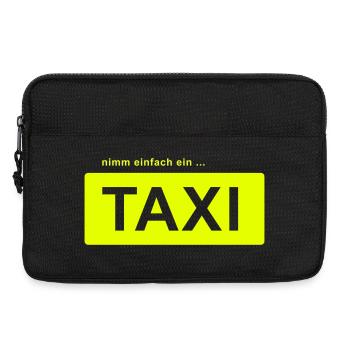 nimm einfach ein taxi - Laptoptasche 13" - Schwarz - Vorne