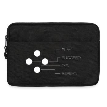 Gaming Gift, Gaming T-Shirt, Gaming Console - Laptop bag 13" - black - Front