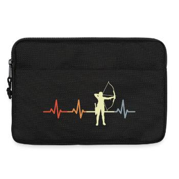 Archer Heart Line - Laptop bag 13" - black - Front
