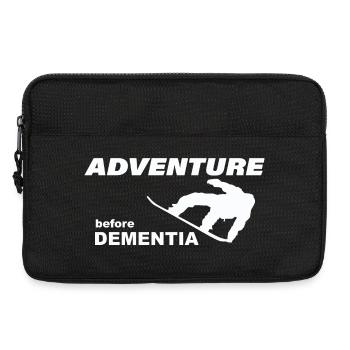 AVENTURE EN SNOWBOARD - Sacoche pour ordinateur portable 13 pouces - noir - Devant