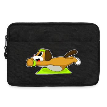 Dressage abdominal canin Bodybuilding - Sacoche pour ordinateur portable 13 pouces - noir - Devant