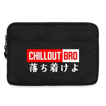 Chillout Bro (Ochitsukeyo) - Laptop bag 13" - black - Front