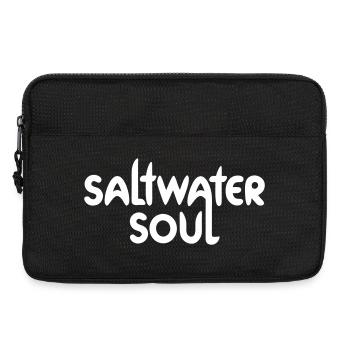 Abstraktes Design Bunte Energie - Laptoptasche 13" - Schwarz - Vorne