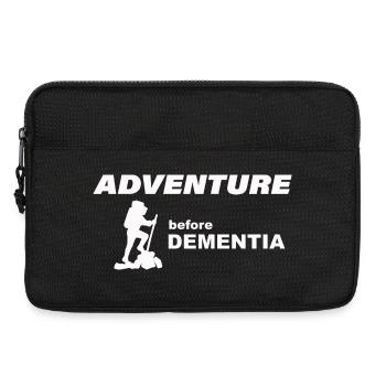 CLIMBING ADVENTURE - Laptop bag 13" - black - Front