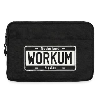 T-shirt Workum, Friesland, Holland, Ijsselmeer - Laptoptasche 13" - Schwarz - Vorne