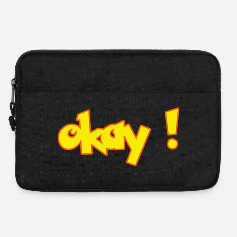 OKAY - Laptoptasche 13" - Schwarz