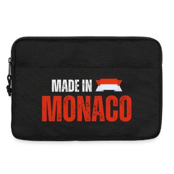 Made in Monaco, Monegasque pride - Laptop bag 13" - black - Front