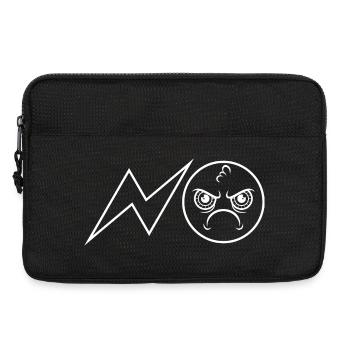 NO / Nope / No / Never / No - Laptop bag 13" - black - Front