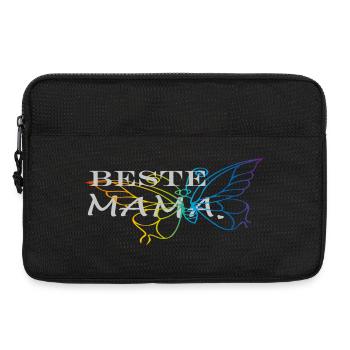 beste Mama - Laptoptasche 13" - Schwarz - Vorne