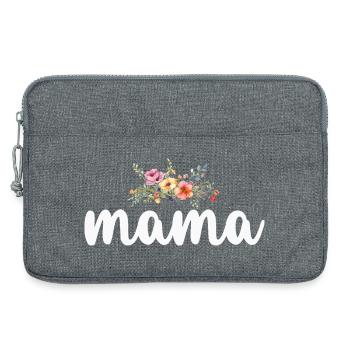 Mama Mutter - Laptoptasche 13" - Grau meliert - Vorne