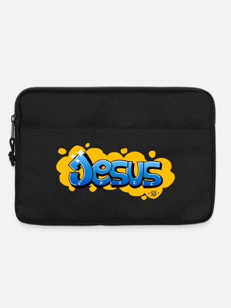 Jesus saves - Laptoptasche 13" - Schwarz