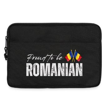 Romanian pride, I love Romania - Laptop bag 13" - black - Front