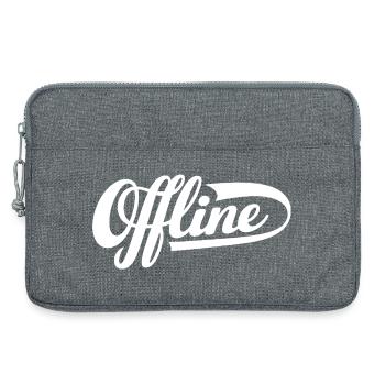 Offline Statement - Laptoptasche 13" - Grau meliert - Vorne