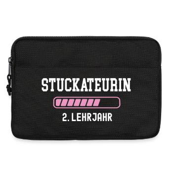 Plasterer training 2nd year of apprenticeship second year - Laptop bag 13" - black - Front