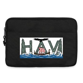 Havets Viking - Le Viking de la mer - Sacoche pour ordinateur portable 13 pouces - noir - Devant