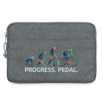 Entwicklung des Progress-Pedals - Laptoptasche 13" - Grau meliert - Vorne