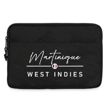 Martinique - France - West Indies - Caribbean - Laptop bag 13" - black - Front