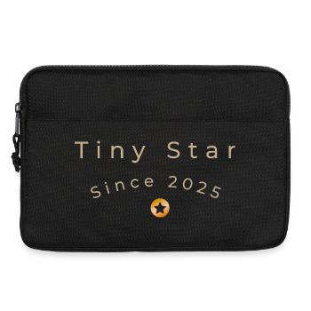 Tiny Star depuis 2025 : design minimaliste pour bébés - Sacoche pour ordinateur portable 13 pouces - noir - Devant