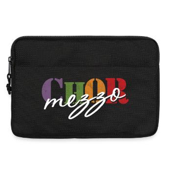 Choir mezzo-soprano - Laptop bag 13" - black - Front