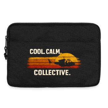 Cool Calm Collective Cool Gelassen Kollektiv - Laptoptasche 13" - Schwarz - Vorne