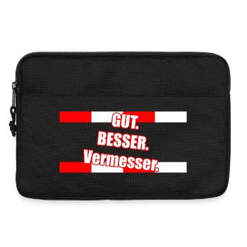 Bonne phrase de Better Surveyor - Sacoche pour ordinateur portable 13 pouces - noir - Devant