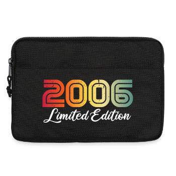 2006 Birthday 20 Year Old 20th Birthday Gift - Laptop bag 13" - black - Front