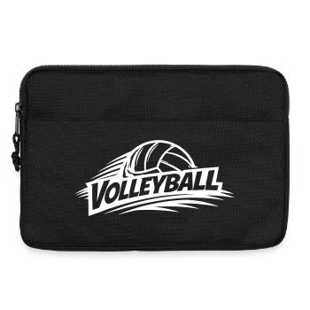 Sports de volley-ball - Sacoche pour ordinateur portable 13 pouces - noir - Devant