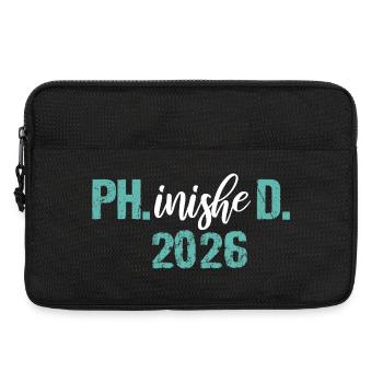 Doctorat 2026 Doctorat philistin Thèse PhD - Sacoche pour ordinateur portable 13 pouces - noir - Devant