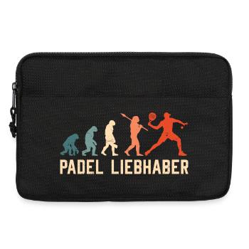 PADEL LOVERS Padel Hobby Padel Sports Funny - Laptop bag 13" - black - Front