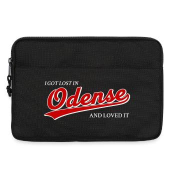 Je me suis perdu à Odense et j’ai adoré - Voyage au Danemark - Sacoche pour ordinateur portable 13 pouces - noir - Devant