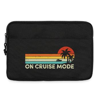On Cruise Mode Tropical Summer Vacation Cruising - Laptop bag 13" - black - Front