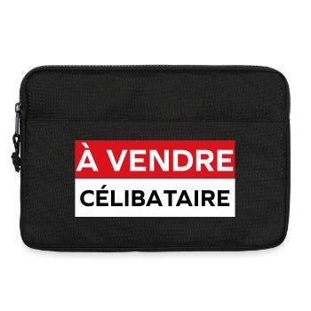 célibataire - Sacoche pour ordinateur portable 13 pouces - noir - Devant