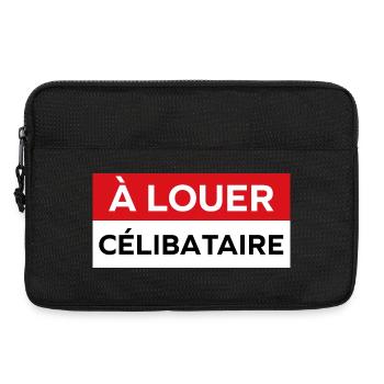 célibataire - Sacoche pour ordinateur portable 13 pouces - noir - Devant