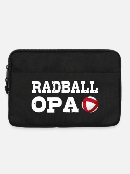 Radball, OPA, Radballer, Hallenradsport - Laptoptasche 13" - Schwarz