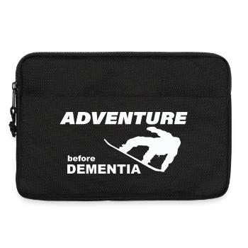 SNOWBOARD ADVENTURE - Laptoptasche 13" - Schwarz - Vorne