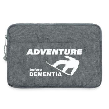 SNOWBOARD ADVENTURE - Laptop bag 13" - heather grey - Front