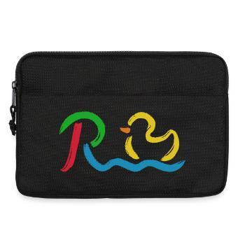 Endlich Rente - Ruhestand - Pension - Laptoptasche 13" - Schwarz - Vorne