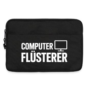 Computer Whisperer – Monitor Icon Design - Laptop bag 13" - black - Front