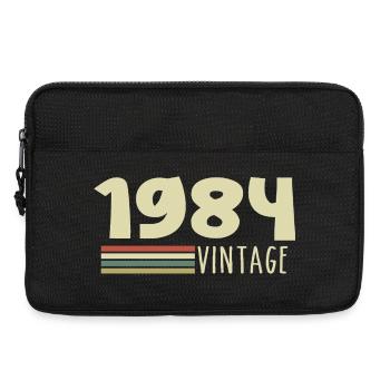1984-Jubiläum-1984-retro-1984 - Laptoptasche 13" - Schwarz - Vorne