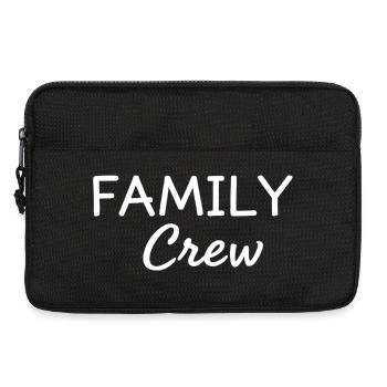 Family Crew Famille Unité Déclaration Familie - Sacoche pour ordinateur portable 13 pouces - noir - Devant