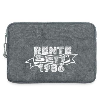 Pension 1986 - Laptop bag 13" - heather grey - Front