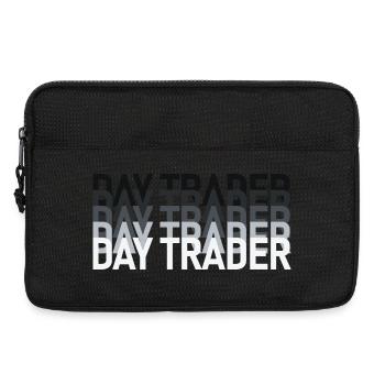 Day Trader Stock Market Stock Market Trader - Laptop bag 13" - black - Front