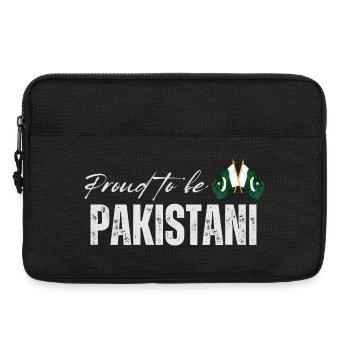 Proud Pakistani, I love Pakistan - Laptop bag 13" - black - Front
