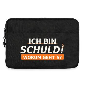 Ich bin schuld Worum geht’s? - Laptoptasche 13" - Schwarz - Vorne