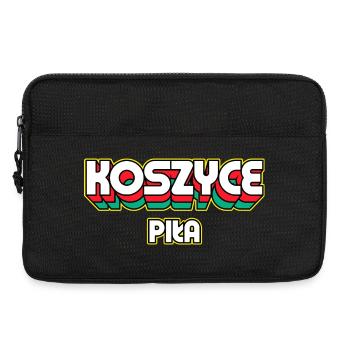 Košice Piła. Nom du district rétro - Sacoche pour ordinateur portable 13 pouces - noir - Devant