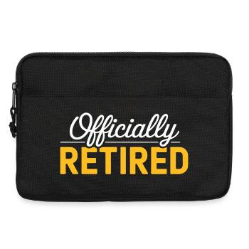 Retired 2026 Funny Retired Graphic Men Retirement - Laptop bag 13" - black - Front
