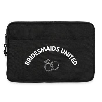 Bridesmaids United Ring Circle - Laptop bag 13" - black - Front